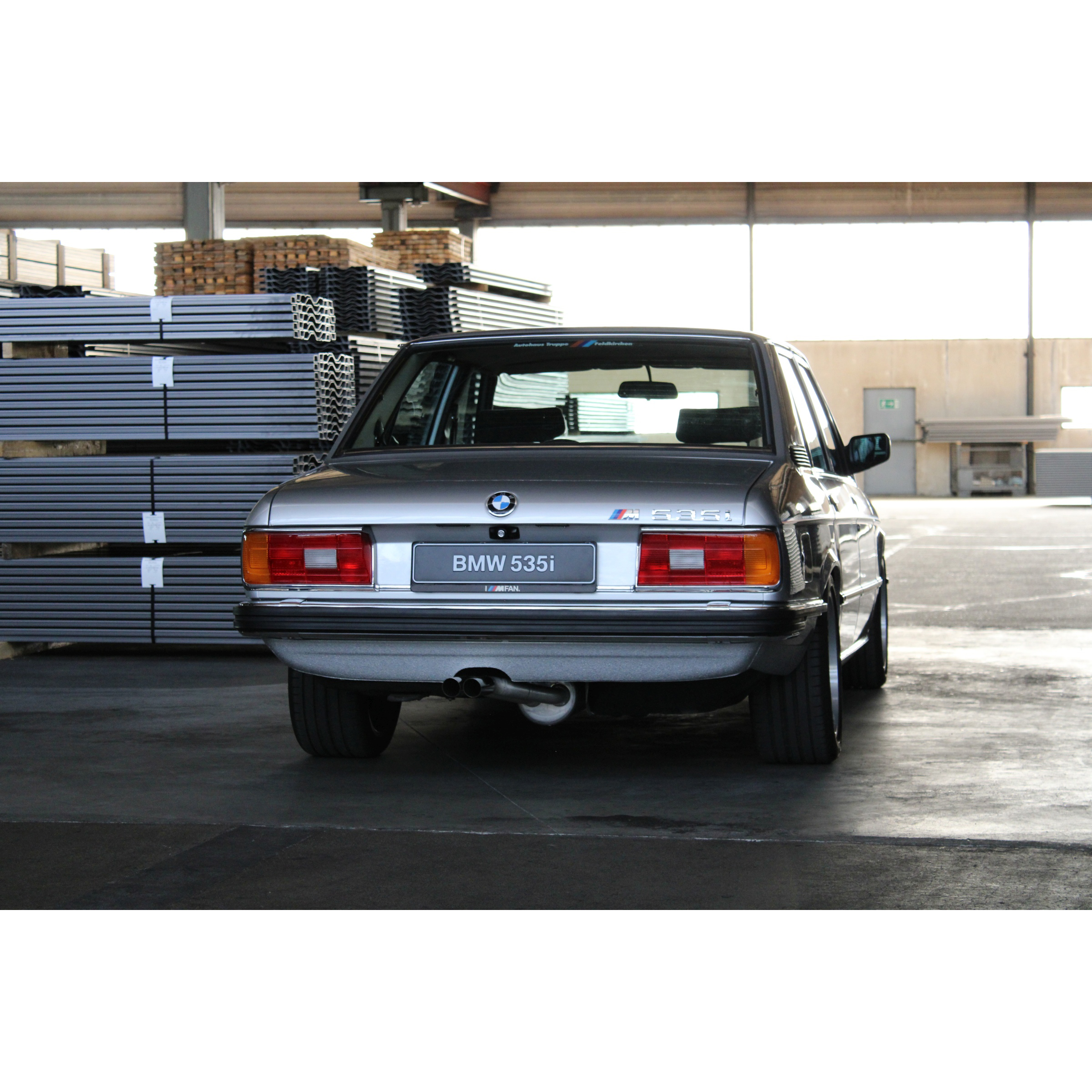 Impianto di scarico per BMW E12 M 535i '80 -> '81